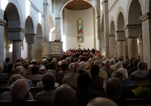 Gesang in der Kirche